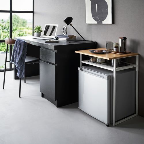 Yamazaki Bijzettafel met Lade - Tower - Wit - vtwonen shop