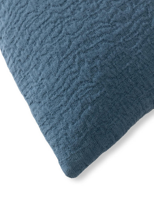benuta kussenhoes Carmo - blauw - 45x45 cm