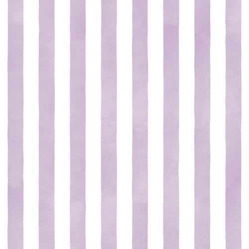 ESTAhome behang strepen paars en wit - 53 cm x 10.05 m - 131305 - vtwonen shop