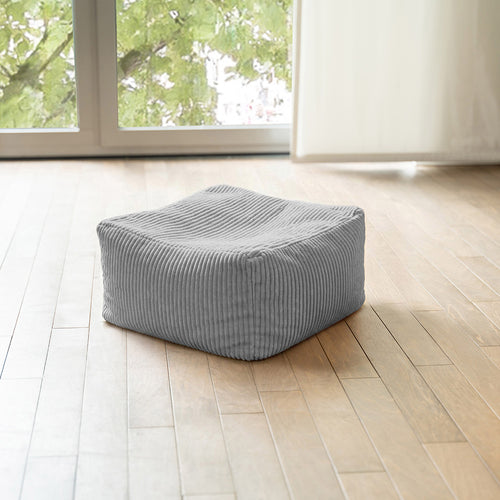 Home Deluxe Zitzak COSY Lichtgrijs Kruk