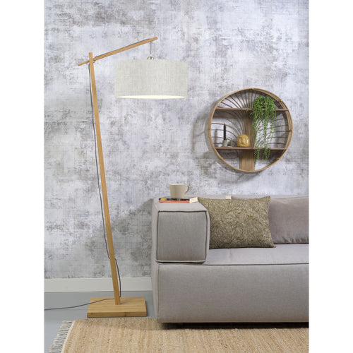 GOOD&MOJO vloerlamp Andes - bruin - Ø47cm - vtwonen shop