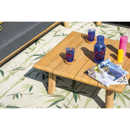Garden Impressions loungetafel San Namut bruin - acacia - set van 2 - vtwonen shop