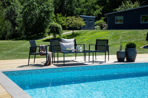 Rebellenclub Loungeset Solis - Zwart
