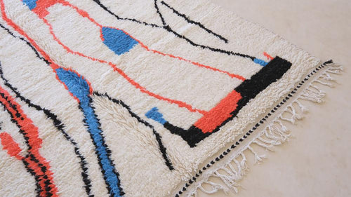 AFK Living vloerkleed Berber - handgemaakt - Wol - 80 x 240 cm
