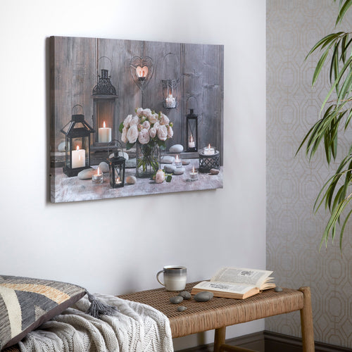Art for the Home Canvas LED - Knusse Kaarsen - 60x90cm - vtwonen shop