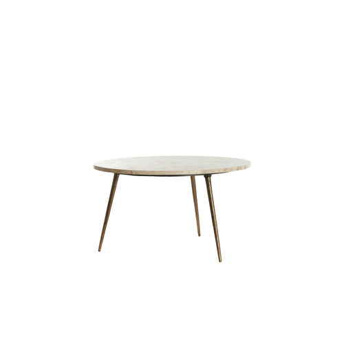 Light & Living bijzettafel Zeca - grijs - Ø67cm