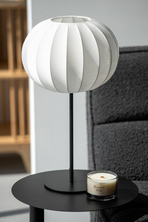 J-Line lamp Lantaarn - metaal/textiel - wit - large - vtwonen shop