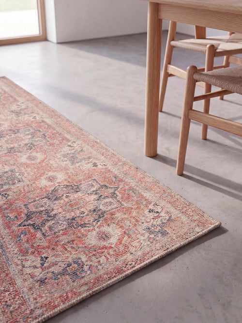 benuta loper Lorenzo - rood - 80x250 cm