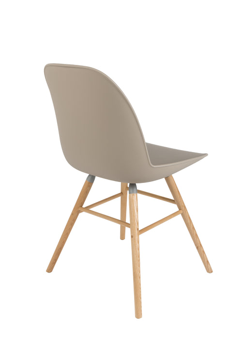 Zuiver Albert Kuip Eetkamerstoelen Taupe - Set van 2 - vtwonen shop