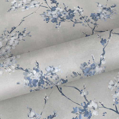 Sanders & Sanders behang bloemen vergrijsd blauw - 53 cm x 10 m - 640387 - vtwonen shop