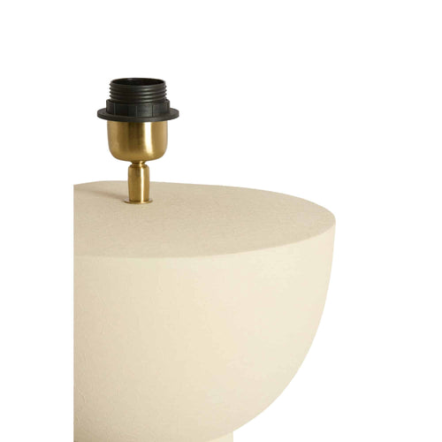 Light & Living lampvoet Ismara - wit - Ø31cm
