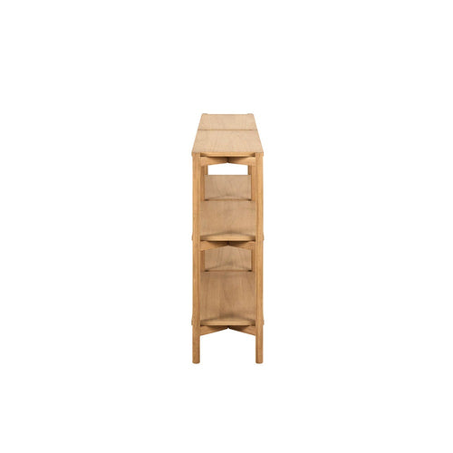 Lisomme Floris Houten Boekenkast - B 169 cm - Naturel
