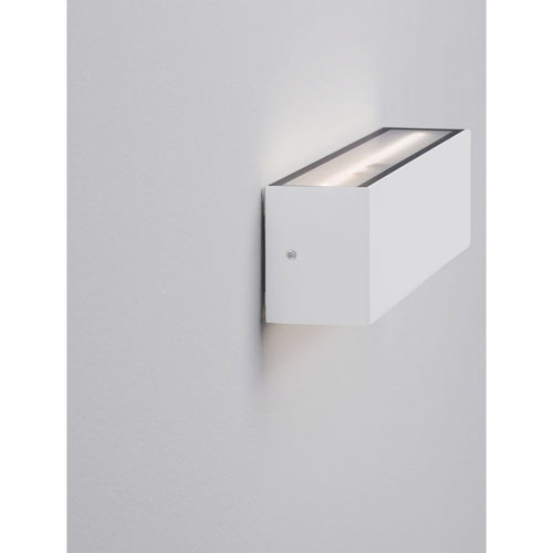 Nova Luce ALLURE Buitenwandlamp met op- en neerwaartse beweging, zandwit, LED 22W 1723lm IP65 3000K