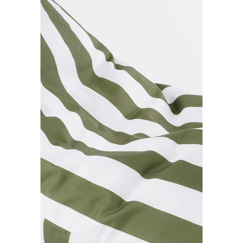 In The Mood Collection Rissy Zitzak - L140 x B95 x H95 cm - Groen, Wit