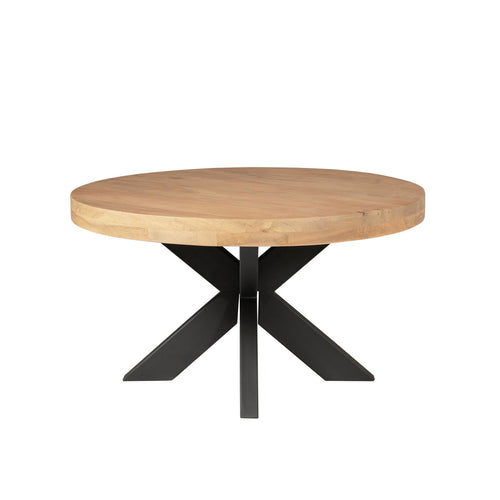 Starfurn Salontafel Dakota - Rond Naturel Hout - Ø80x40cm