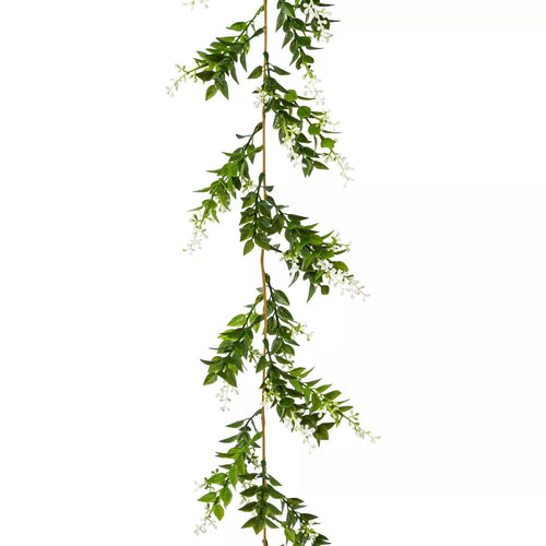 Flourify - Kunstplant - Guirlande hangplant - 180 cm - Bundel van 2 stuks - vtwonen shop