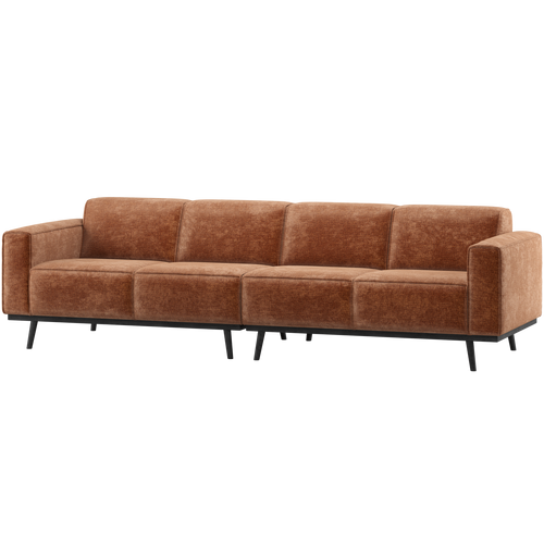 WOOOD 3-zits bank 280 cm Statement - Chenille - Velvet Terra