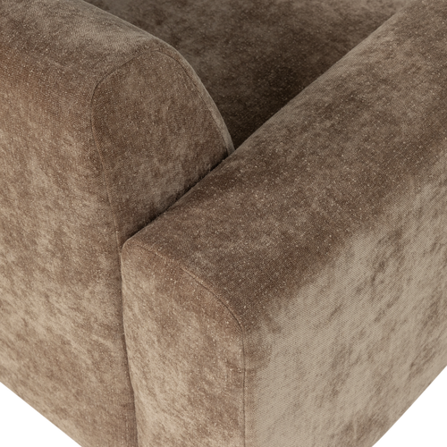WOOOD fauteuil slub Umina - Chenille - Khaki