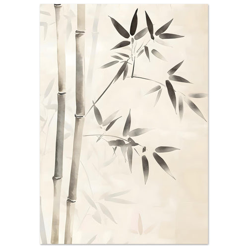 Artfulprints  Boho – Bamboo lines   poster 30x40 cm - vtwonen shop