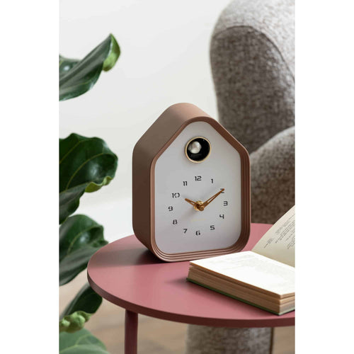Karlsson wandklok Reina Cuckoo - bruin - 7.4x14.4x20.4cm
