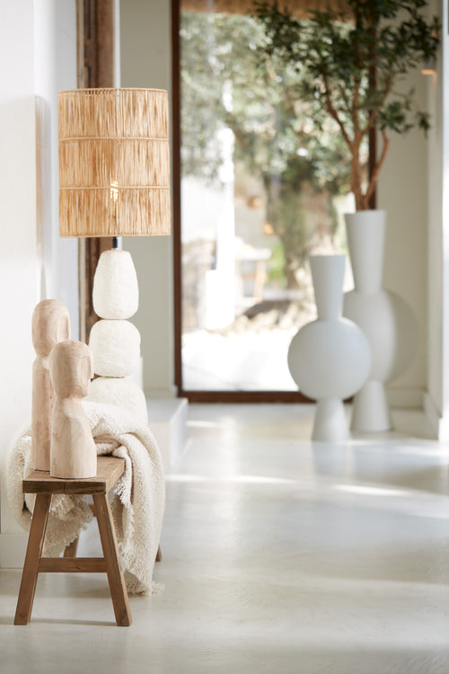 Light & Living ornament LUMUNA - 12.5x12x32.5cm - bruin
