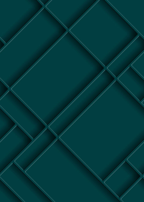 ESTAhome fotobehang wandpanelen diagonaal petrolblauw - 200 x 279 cm - 158964 - vtwonen shop