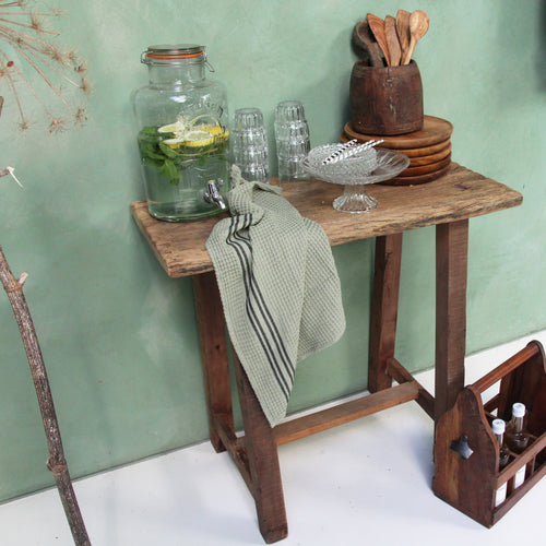 Raw materials bijzettafel Farmwood - FSC gerecycled hout - 85x43x80 cm - vtwonen shop