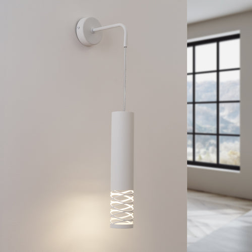 Sollux Lighting Wandlamp LAMI wit - 8x17x10cm