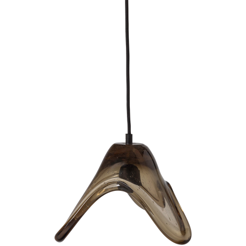 WOOOD hanglamp groot Elle - Glas - Groen - 17x25x22 - vtwonen shop