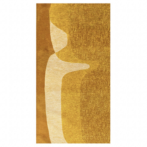 Lola&Moi vloerkleed Curry - geel -80x150cm