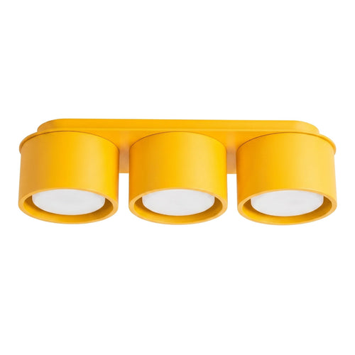 Sollux Lighting Plafondlamp MODO 3 geel Gx53 - 32,4x10,4x8,2cm