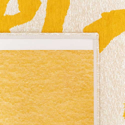 Ecorugs vloerkleed Pure Yellow - geel - 80x150cm