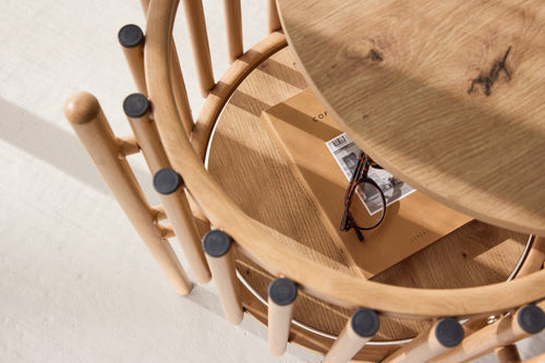 Rebellenclub Bijzettafel Rune - ¿45 cm - Naturel
