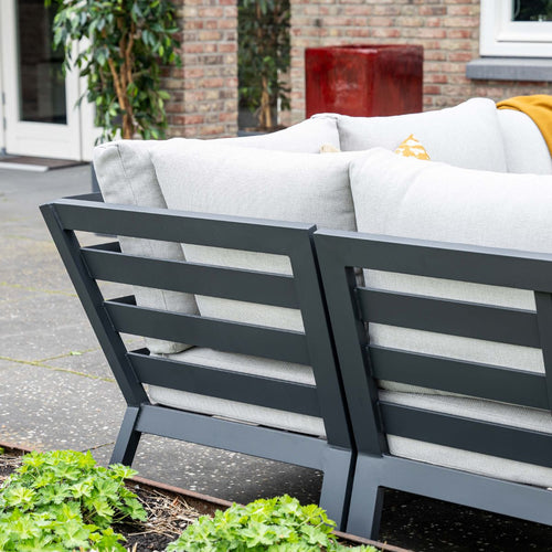 Garden Impressions Loungeset Sorelli 4-delig - donker grijs
