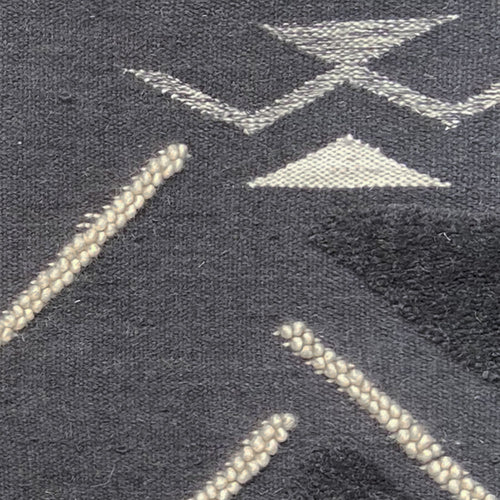 Malagoon vloerkeed Wonder - anthraciet grijs - 160x260cm 100% wol