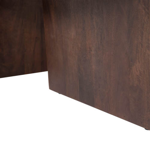 WOOOD salontafel Seam - Mango Hout - Walnoot - 40x110x60 - vtwonen shop