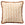 FRANCINE - sierkussen 45x45 cm - 100% katoen - bladmotief en franjes - Dusty Coral - roze