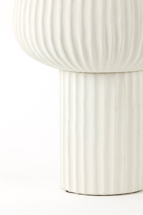 Light & Living vaas FEYA - Ø27.5x36cm - wit - vtwonen shop