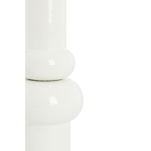 Light & Living vaas Irissa - wit - Ø19cm - vtwonen shop