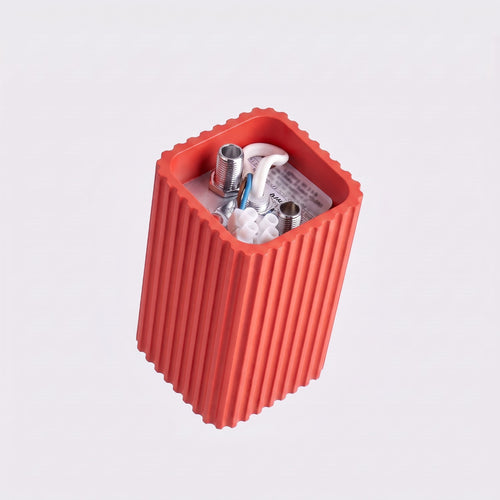 Sollux Lighting Plafondlamp RAYO 10 rood - 6x6x10cm