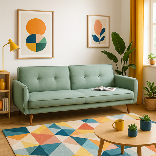 Kare Design Slaapbank Lizzy groen