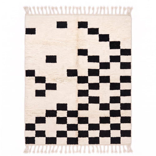 AFK Living vloerkleed Berber - handgemaakt - Wol - 160 x 230 cm