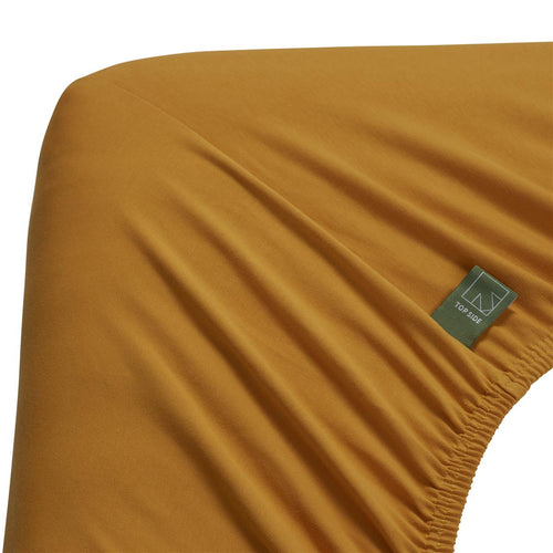 Beddinghouse Dutch Design topper hoeslaken Organic Lycra TD - 180x220 cm - oker