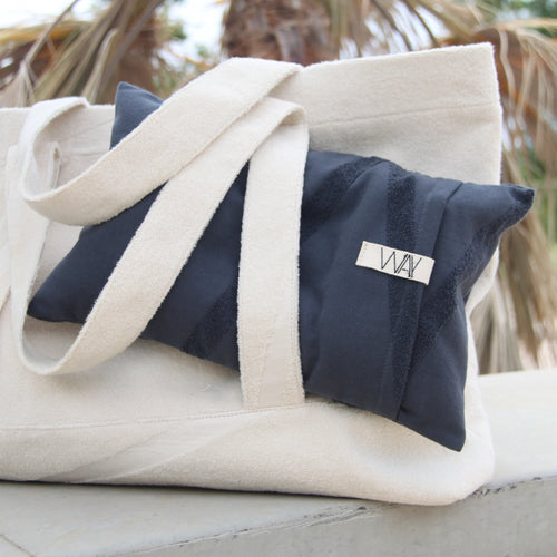 WAY strandkussen - 40 x 25 cm - Charcoal