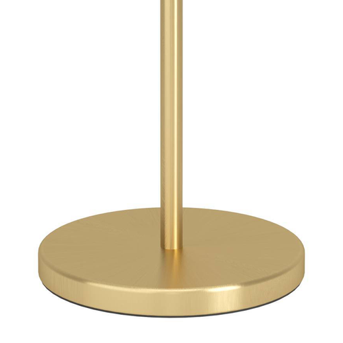 EGLO tafellamp Caprarola - e27 - 46 cm - zand/koper - satijn glas