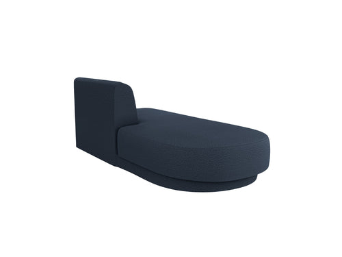 Micadoni Module Miley 2-zits, boucle donkerblauw - 90x158x70cm