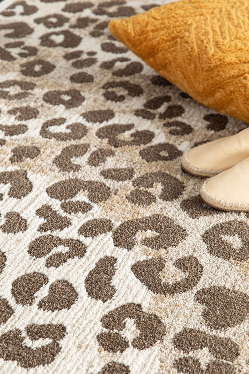 AFK Living vloerkleed Karoo - Zacht comfort voor elke dag en OEKO-TEX® Standard 100 gecertificeerd. - beige - 200x290 cm