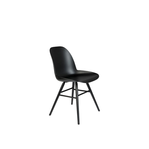 Zuiver Albert Kuip Eetkamerstoelen Zwart - Set van 2 - vtwonen shop