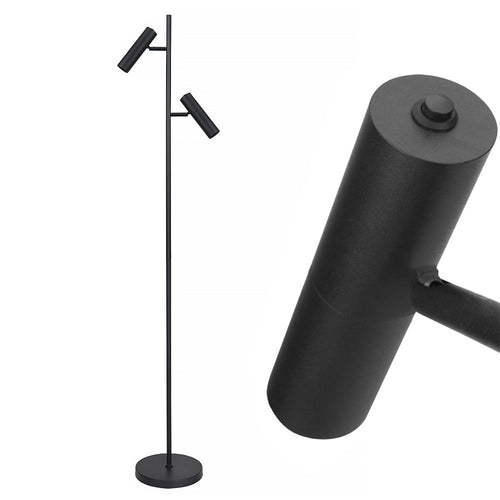 Freelight vloerlamp Undici - 1 lichts - 30  x 135   cm - zwart - vtwonen shop