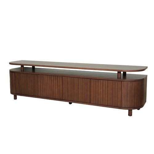DÉJA Living Tv-meubel Seki - Walnoot Hout - 180x40x50cm